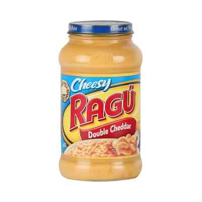 Cheesy Ragu Double Cheddar Sauce 453g