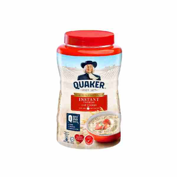 Quaker Instant Oatmeal (Jar) - 1kg (Malaysia)