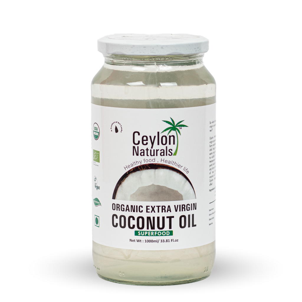 Ceylon Organic Extra Virgin Coconut Oil 1 Liter